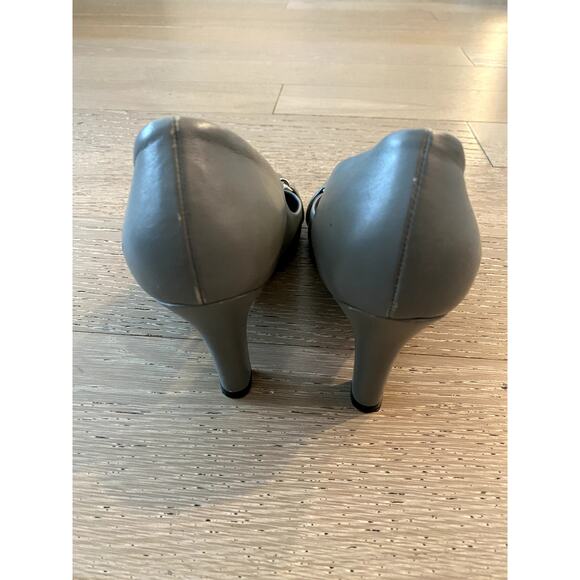 Gucci Vintage Nameplate Heels Womens Size 37.5 - Picture 4 of 10